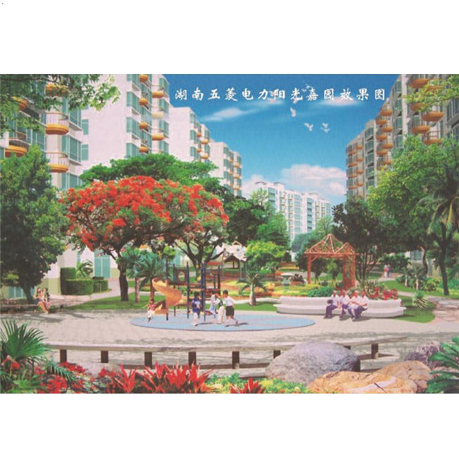 湖南五菱電力陽光嘉園 湖南園林設(shè)計